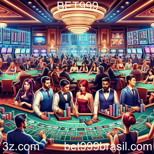 Experiência Imersiva no Cassino Ao Vivo do BET999